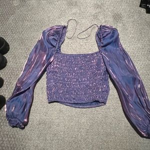 Off the shoulder shirt